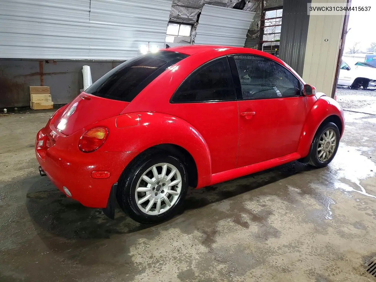 3VWCK31C34M415637 2004 Volkswagen New Beetle Gls