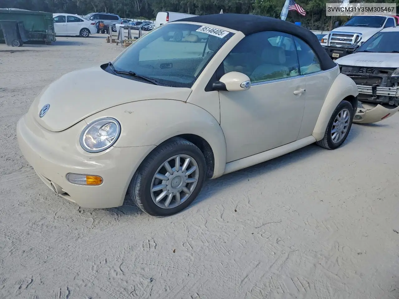 3VWCM31Y35M305467 2005 Volkswagen New Beetle Gls