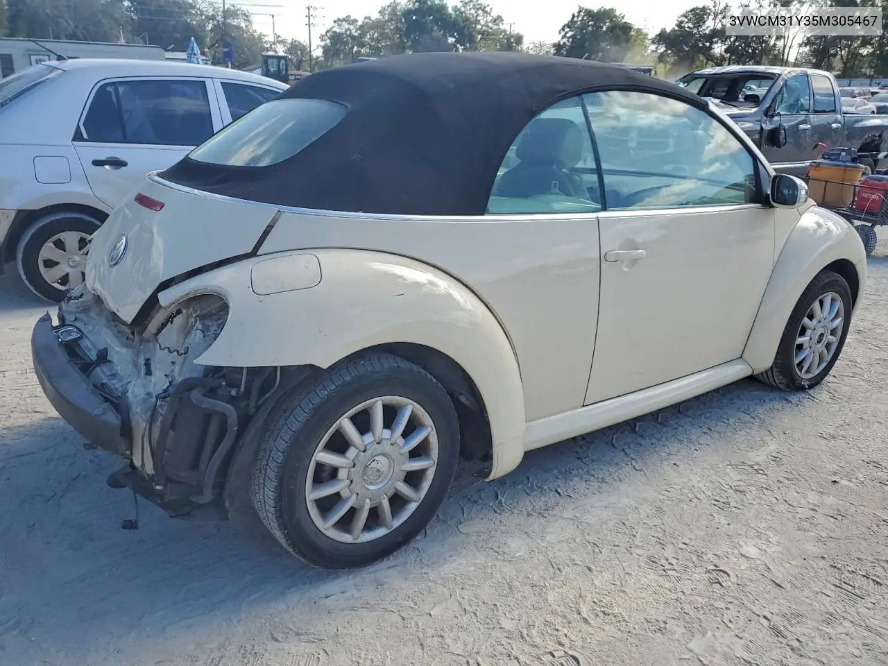 3VWCM31Y35M305467 2005 Volkswagen New Beetle Gls