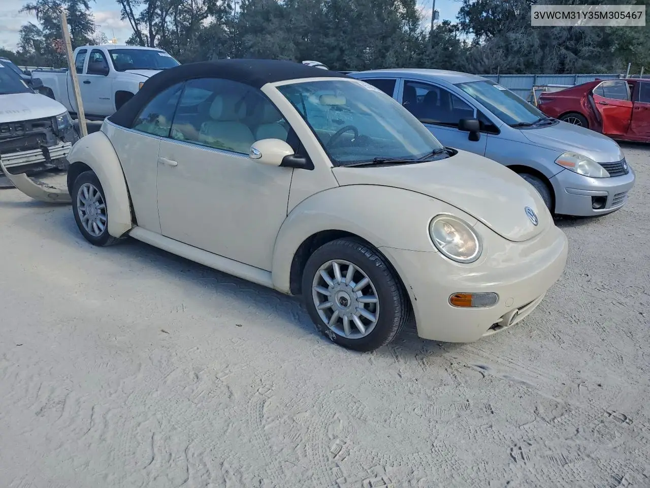 3VWCM31Y35M305467 2005 Volkswagen New Beetle Gls