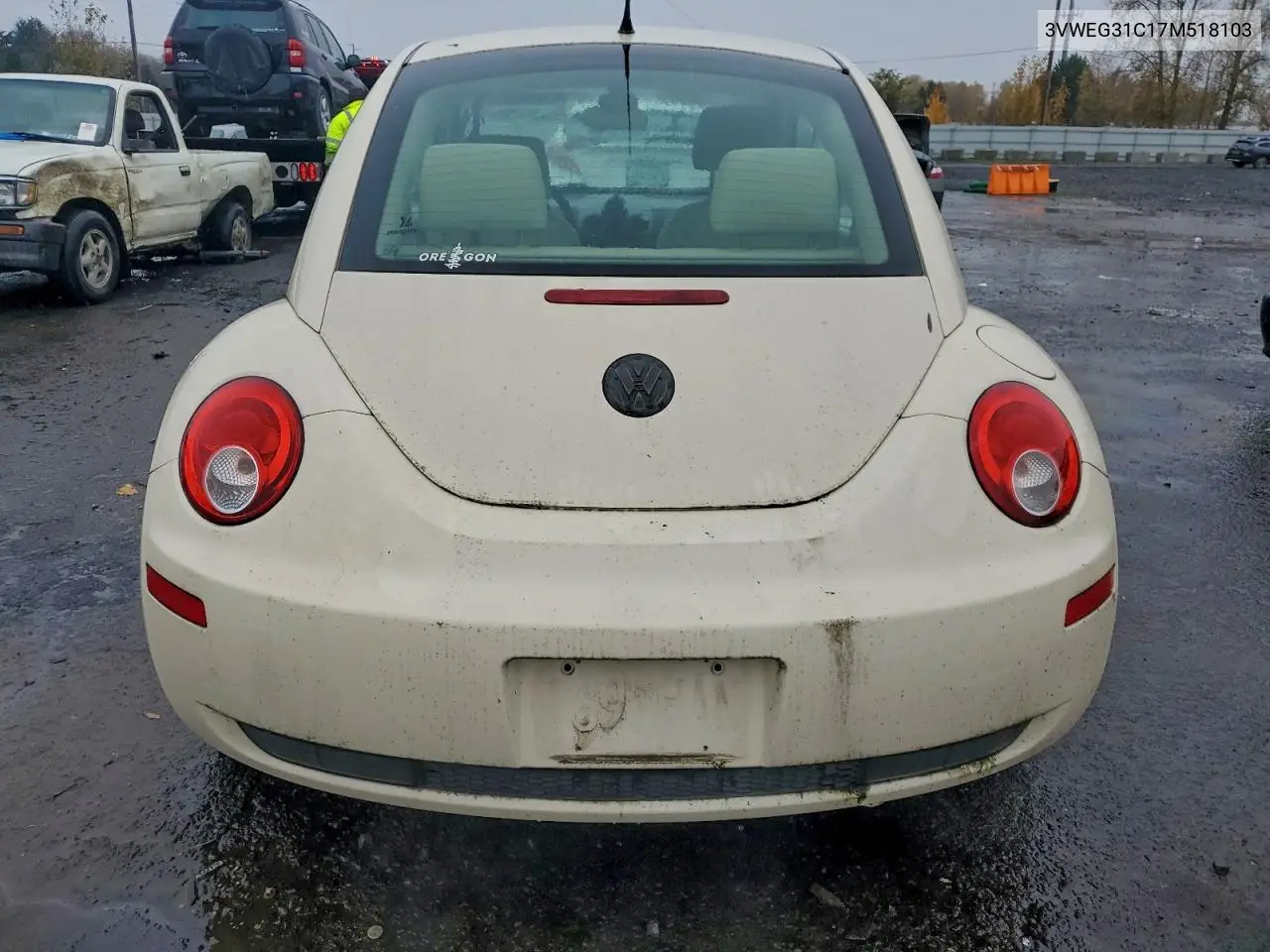 3VWEG31C17M518103 2007 Volkswagen New Beetle 2.5L