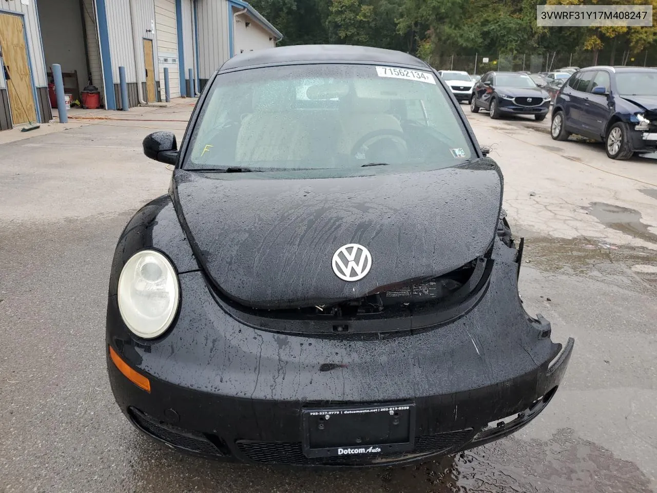 3VWRF31Y17M408247 2007 Volkswagen New Beetle Convertible Option Package 1