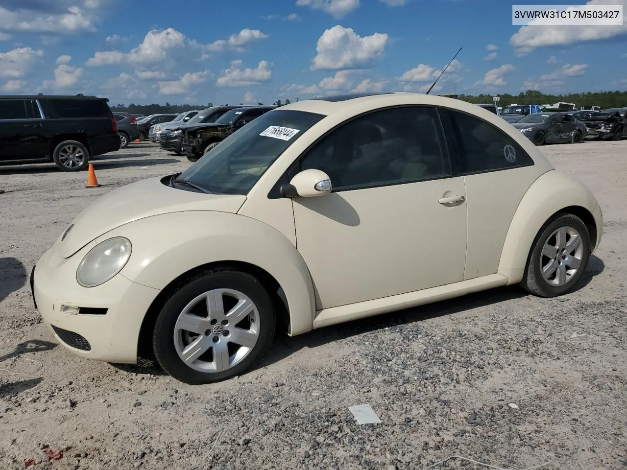 3VWRW31C17M503427 2007 Volkswagen New Beetle 2.5L Option Package 1