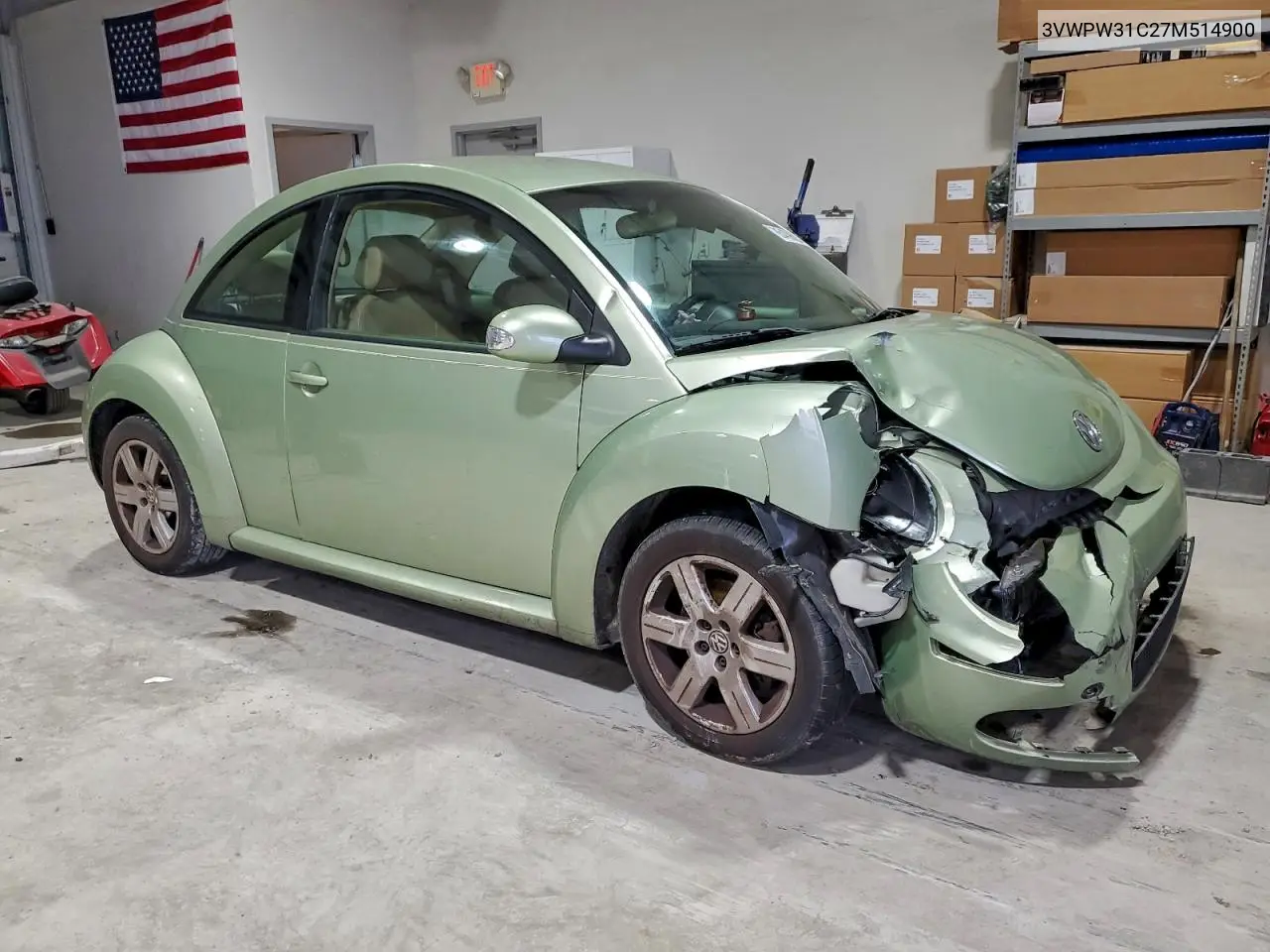 3VWPW31C27M514900 2007 Volkswagen New Beetle 2.5L