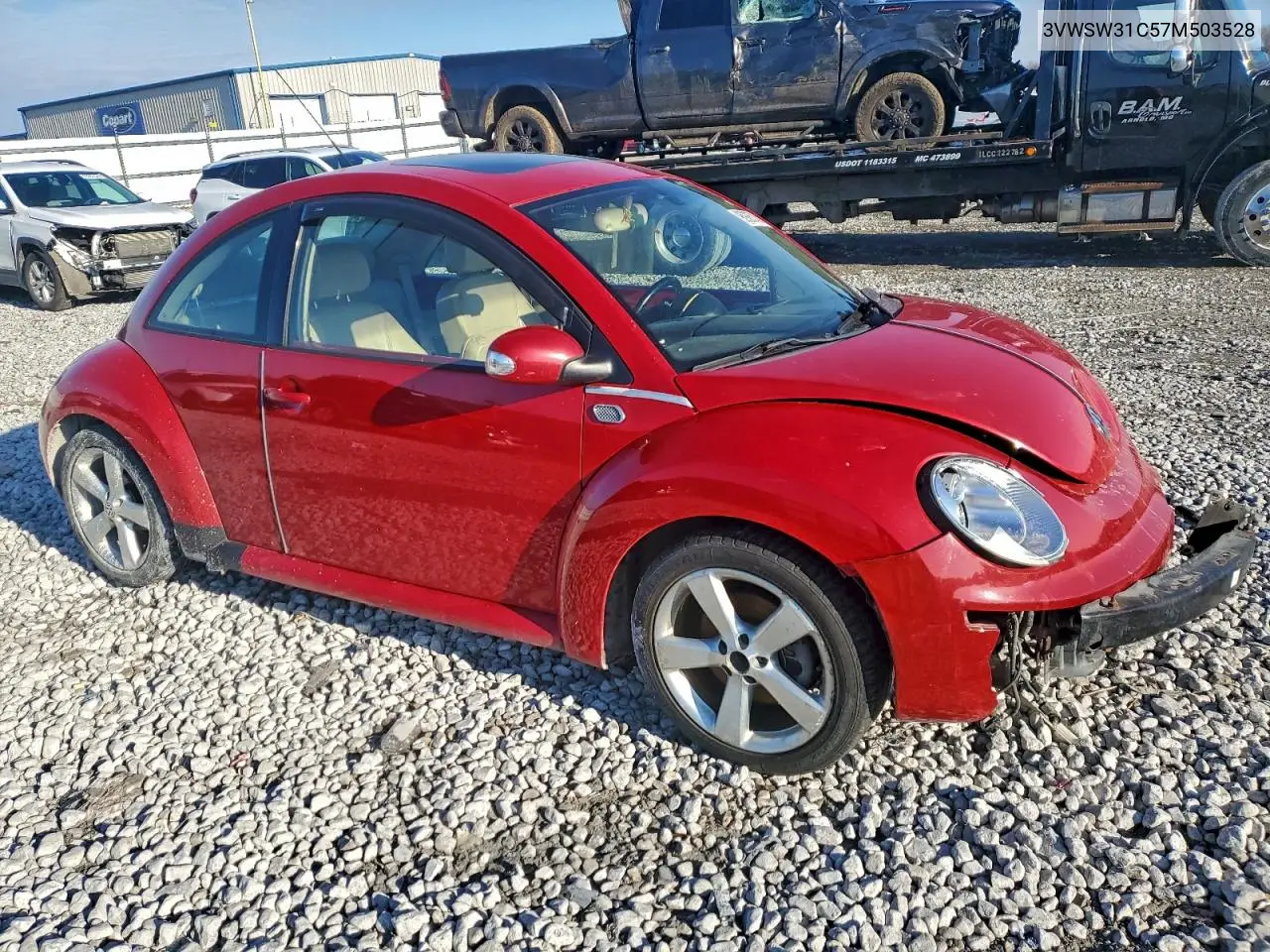 3VWSW31C57M503528 2007 Volkswagen New Beetle 2.5L Option Package 2