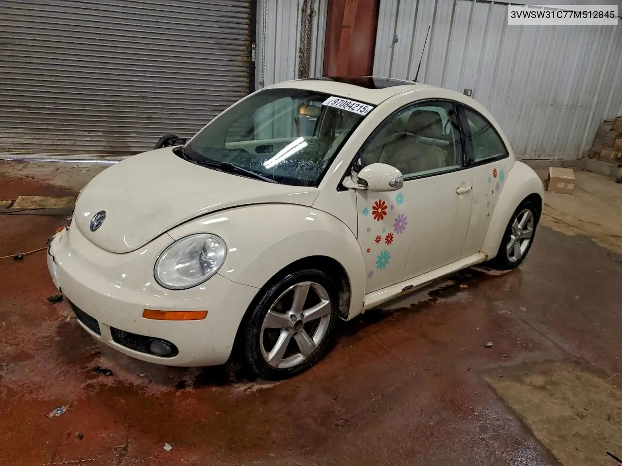 3VWSW31C77M512845 2007 Volkswagen New Beetle 2.5L Option Package 2