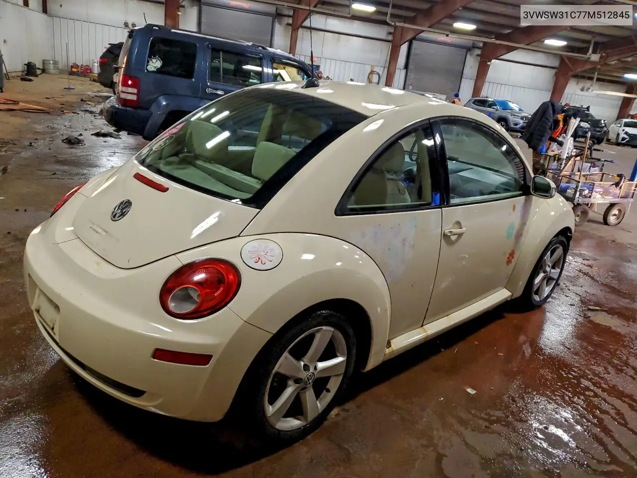 3VWSW31C77M512845 2007 Volkswagen New Beetle 2.5L Option Package 2