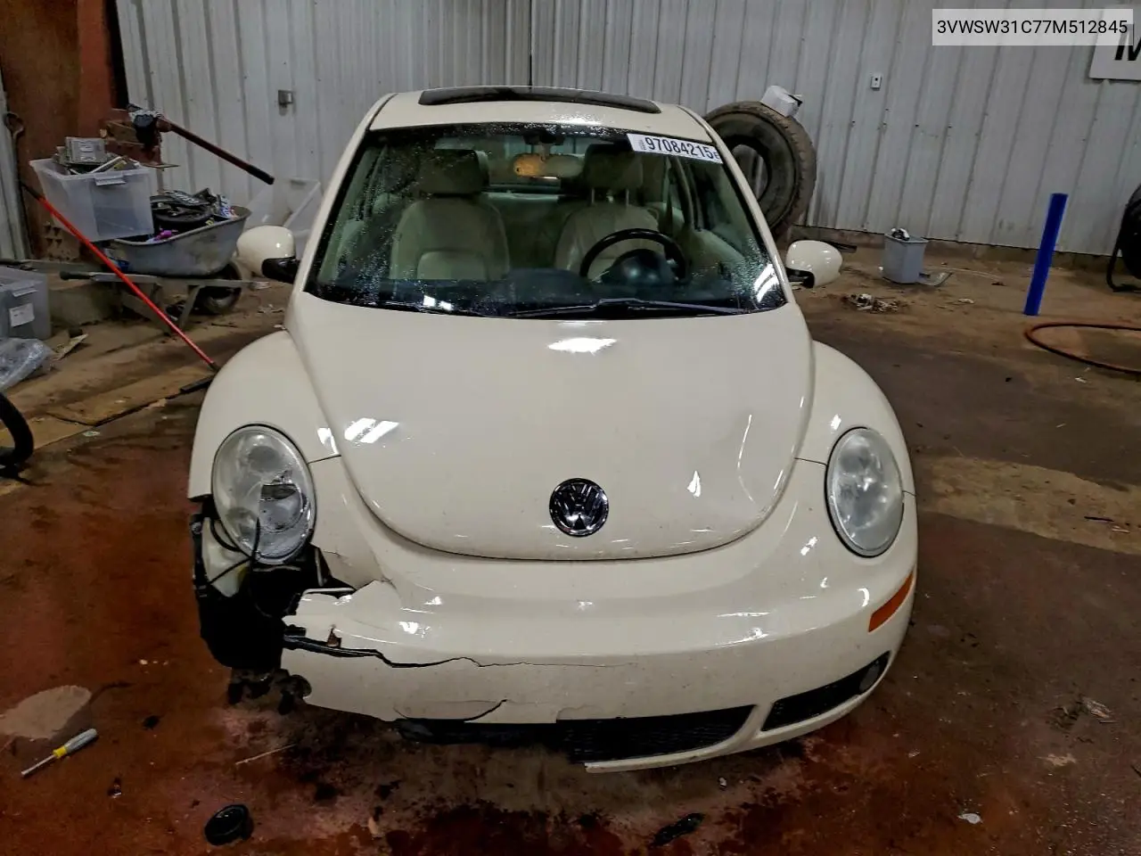 3VWSW31C77M512845 2007 Volkswagen New Beetle 2.5L Option Package 2