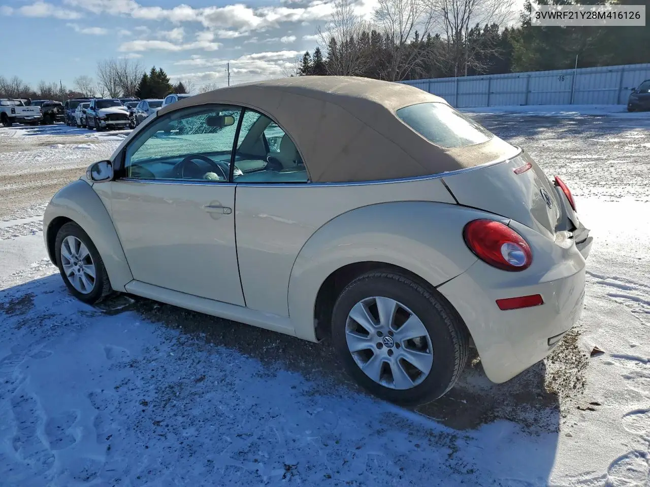3VWRF21Y28M416126 2008 Volkswagen New Beetle 2.5L
