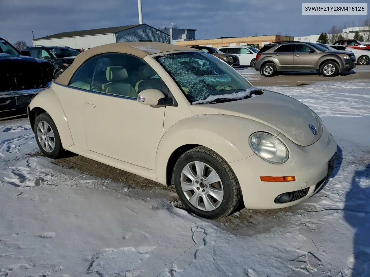 3VWRF21Y28M416126 2008 Volkswagen New Beetle 2.5L