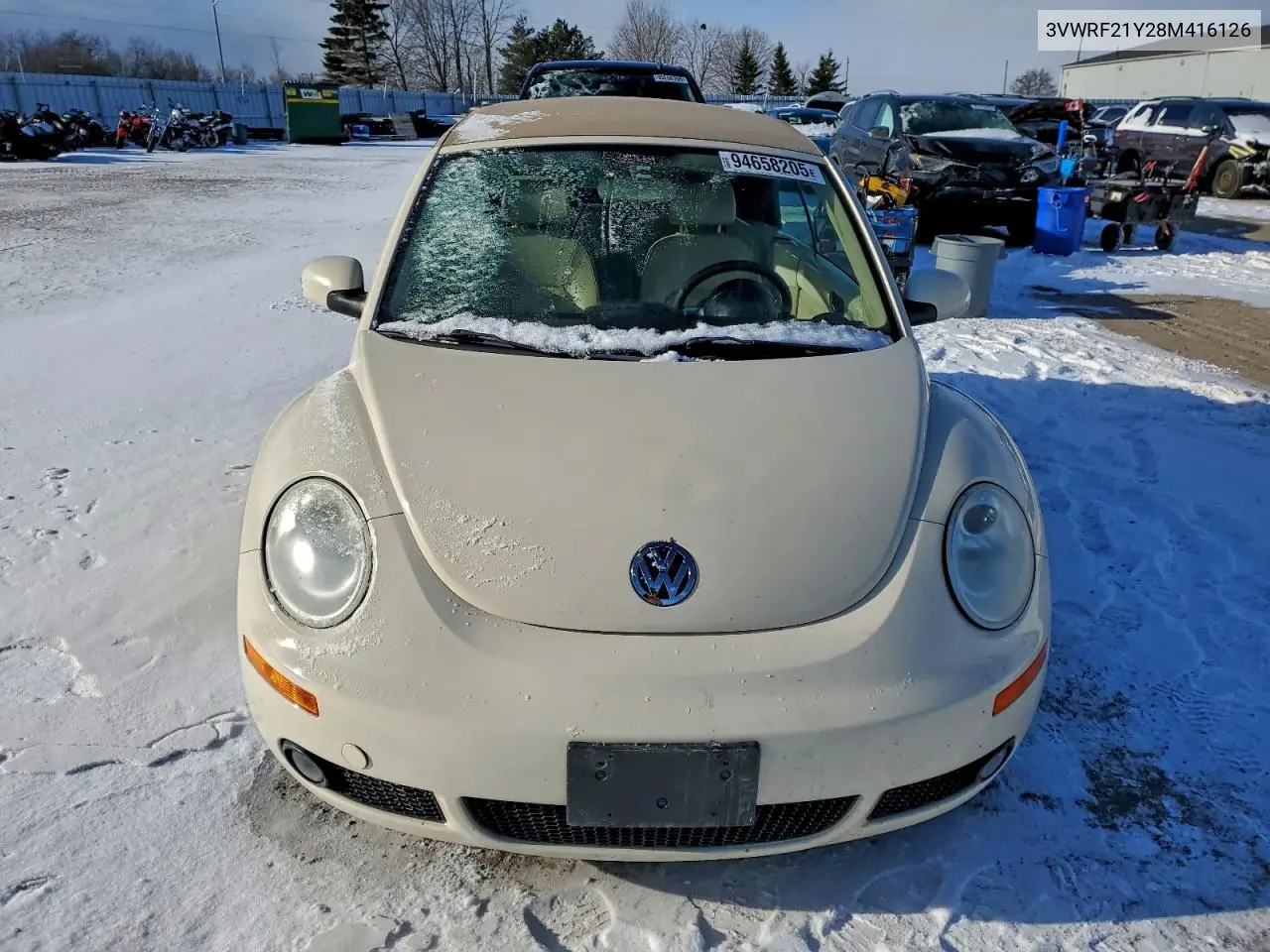 3VWRF21Y28M416126 2008 Volkswagen New Beetle 2.5L