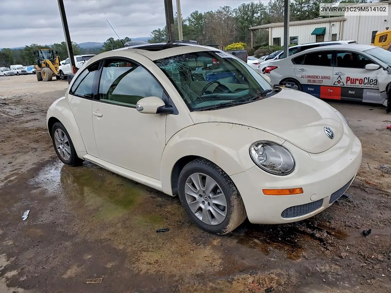3VWRW31C29M514102 2009 Volkswagen New Beetle S