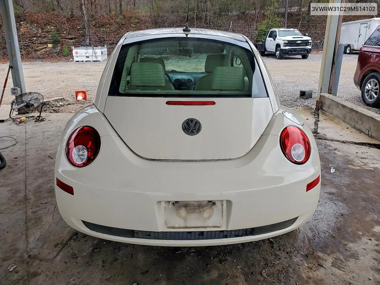 3VWRW31C29M514102 2009 Volkswagen New Beetle S