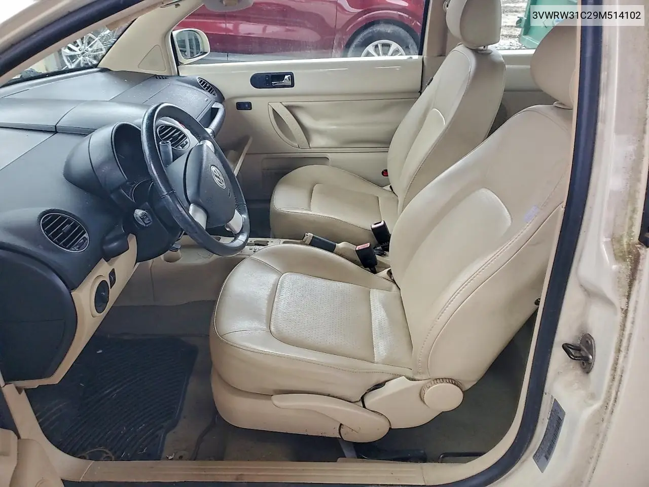 3VWRW31C29M514102 2009 Volkswagen New Beetle S