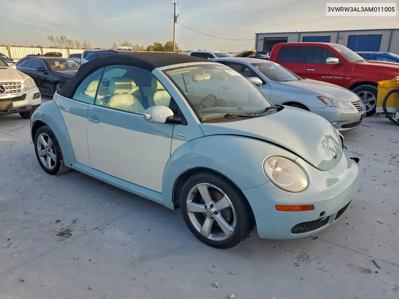 3VWRW3AL3AM011005 2010 Volkswagen New Beetle