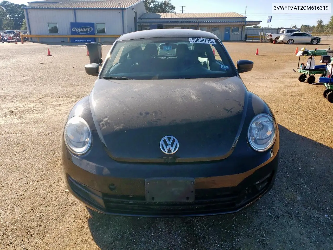 3VWFP7AT2CM616319 2012 Volkswagen Beetle