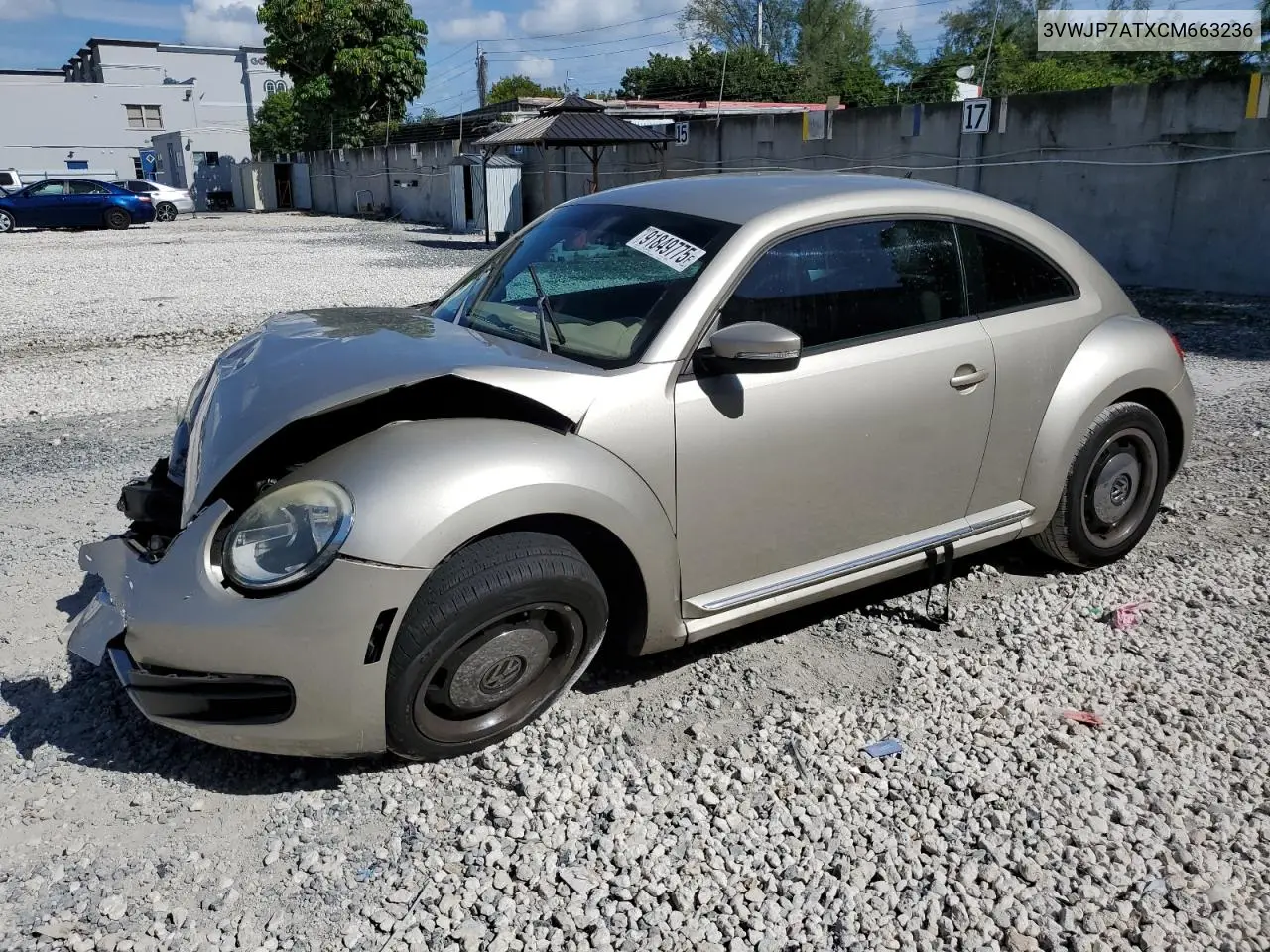 3VWJP7ATXCM663236 2012 Volkswagen Beetle
