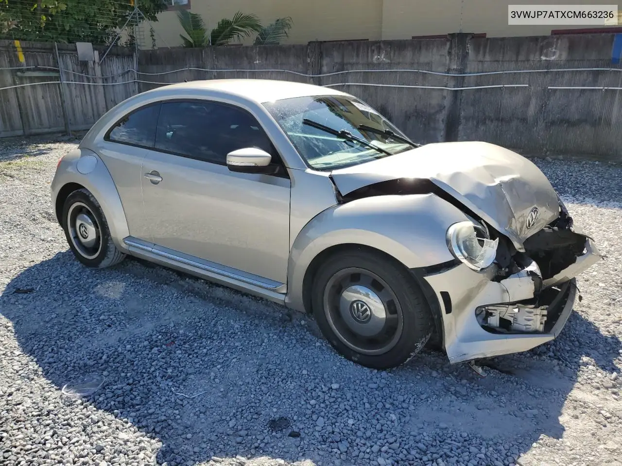 3VWJP7ATXCM663236 2012 Volkswagen Beetle