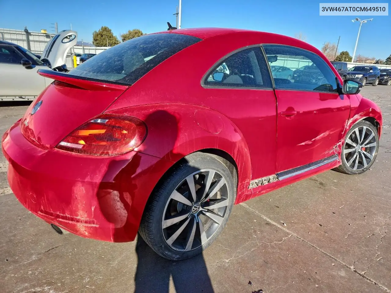 3VW467AT0CM649510 2012 Volkswagen Beetle Turbo