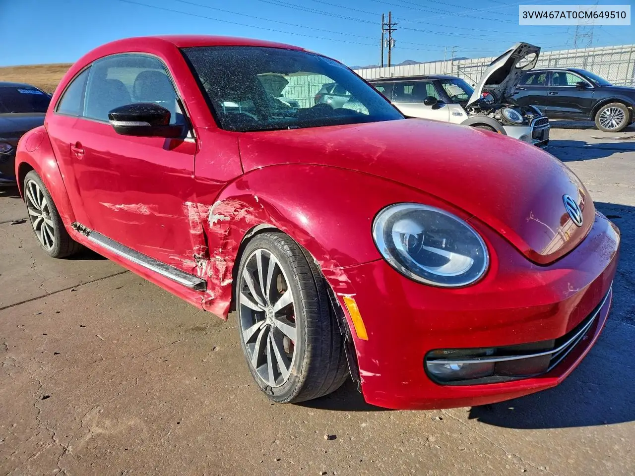 3VW467AT0CM649510 2012 Volkswagen Beetle Turbo