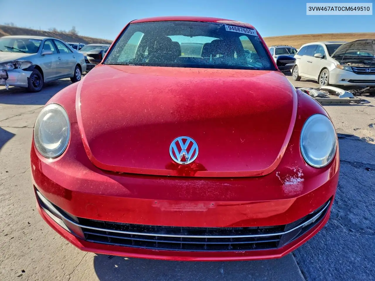 3VW467AT0CM649510 2012 Volkswagen Beetle Turbo