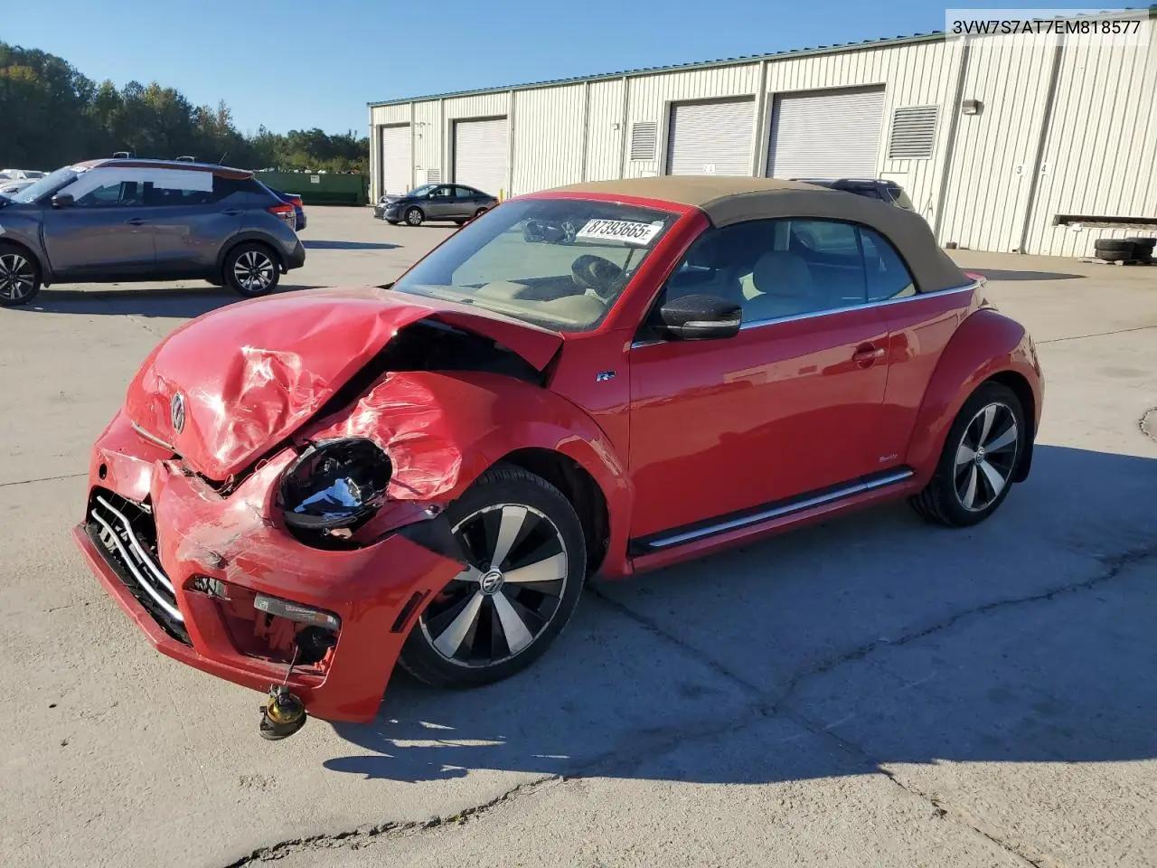 3VW7S7AT7EM818577 2014 Volkswagen Beetle Turbo