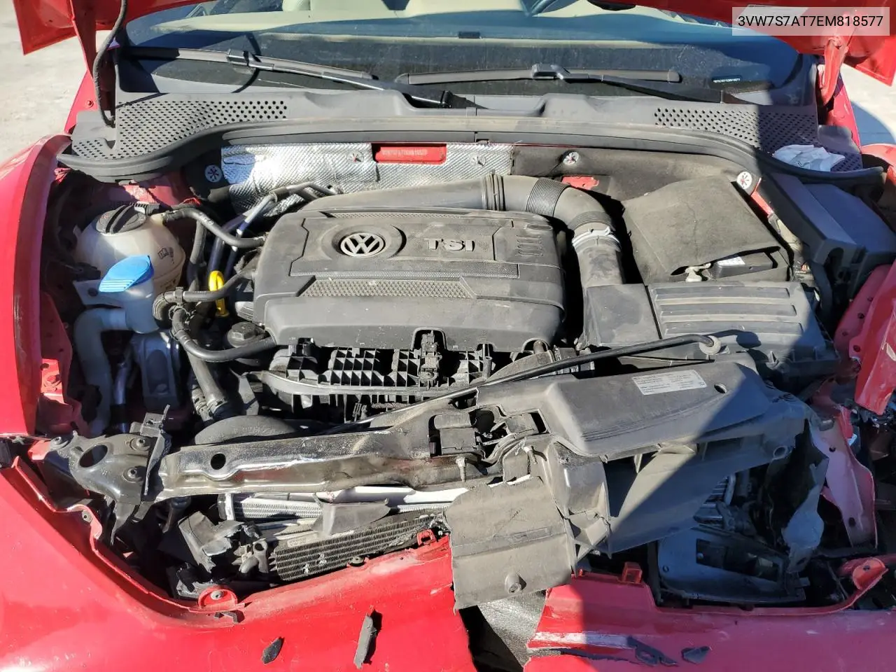 3VW7S7AT7EM818577 2014 Volkswagen Beetle Turbo