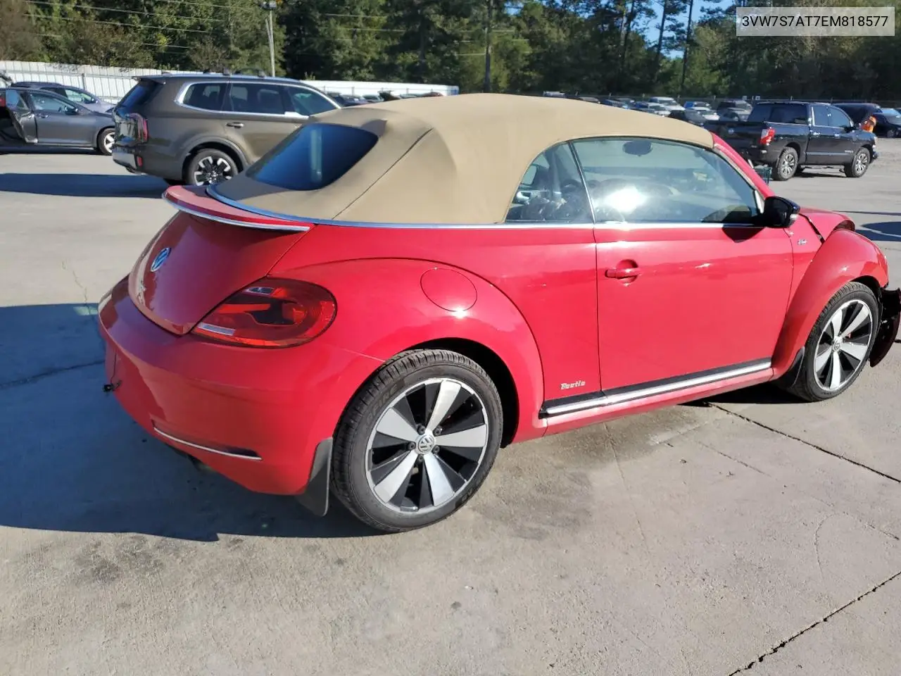3VW7S7AT7EM818577 2014 Volkswagen Beetle Turbo