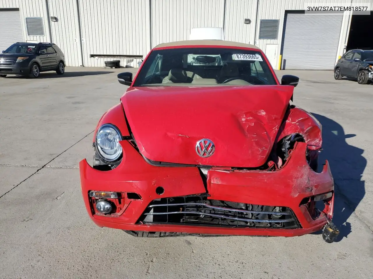 3VW7S7AT7EM818577 2014 Volkswagen Beetle Turbo