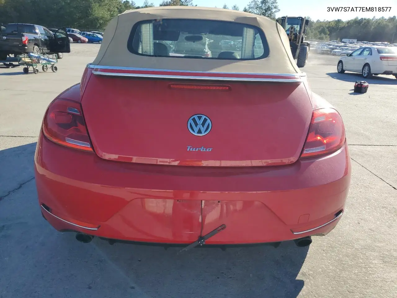 3VW7S7AT7EM818577 2014 Volkswagen Beetle Turbo