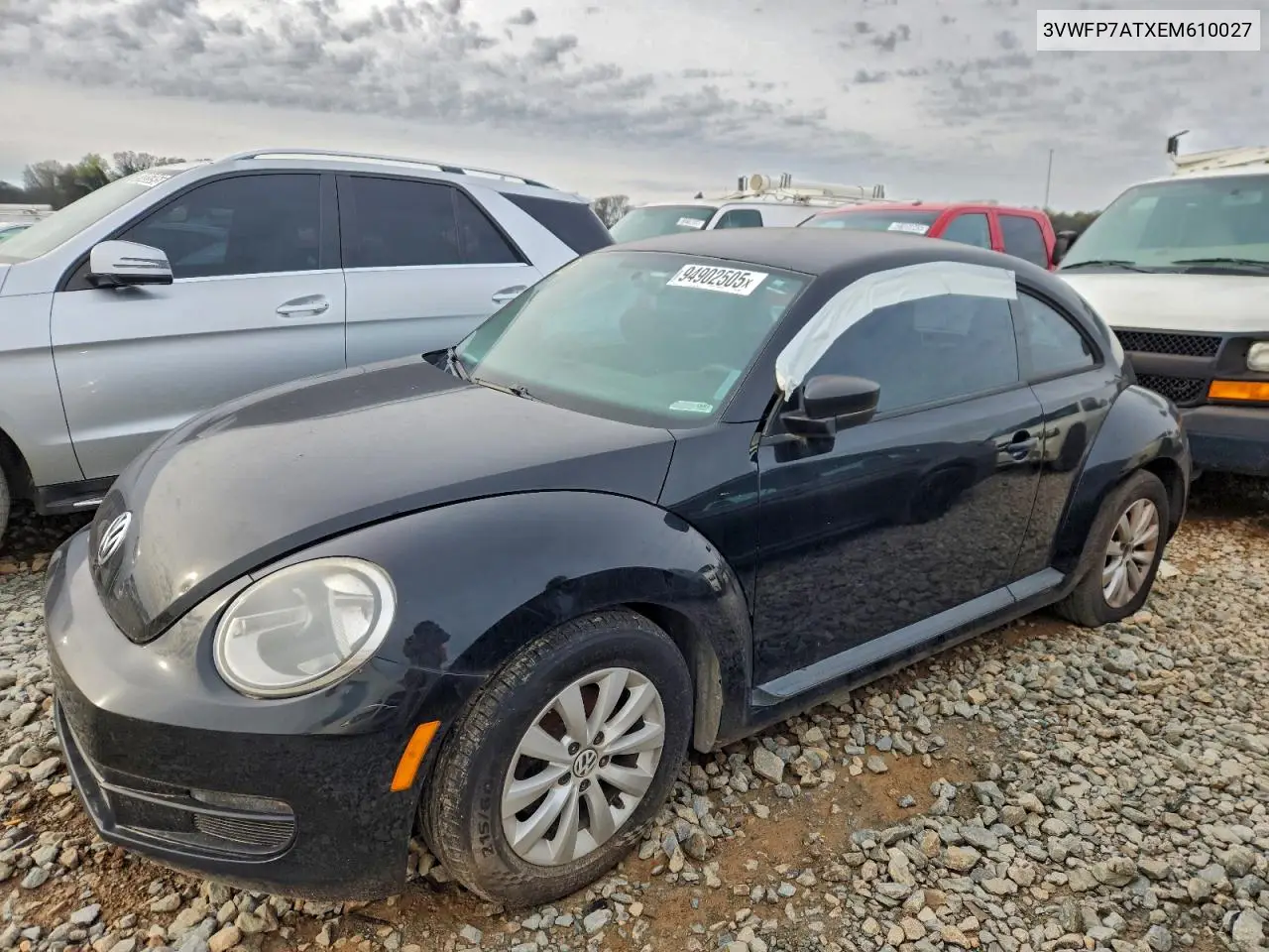 3VWFP7ATXEM610027 2014 Volkswagen Beetle