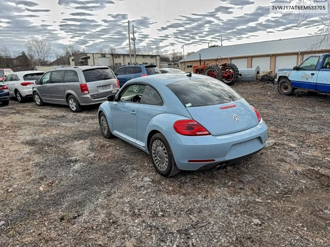 3VWJ17AT6EM633705 2014 Volkswagen Beetle