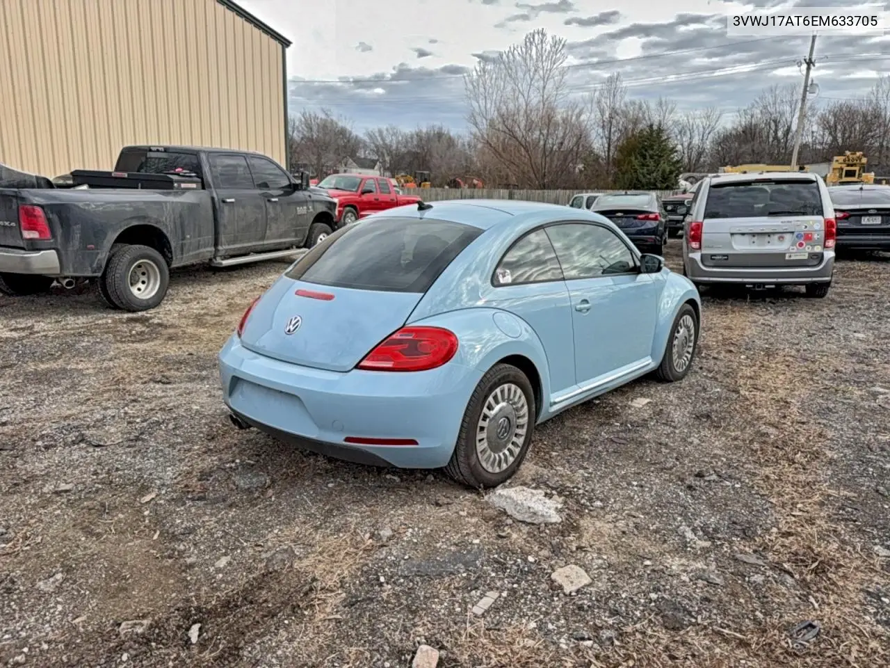 3VWJ17AT6EM633705 2014 Volkswagen Beetle