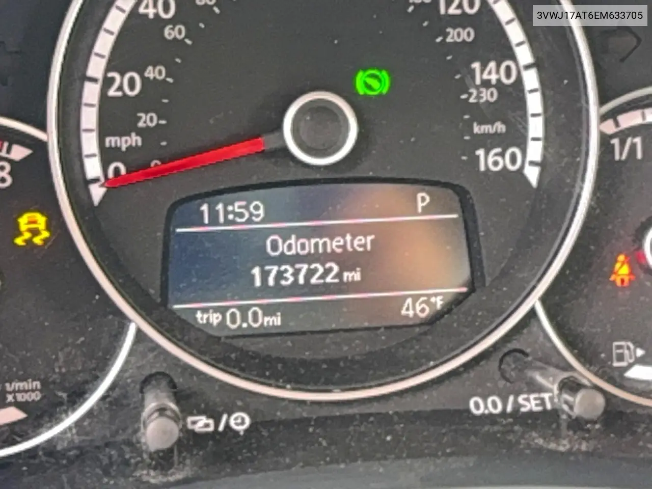 3VWJ17AT6EM633705 2014 Volkswagen Beetle