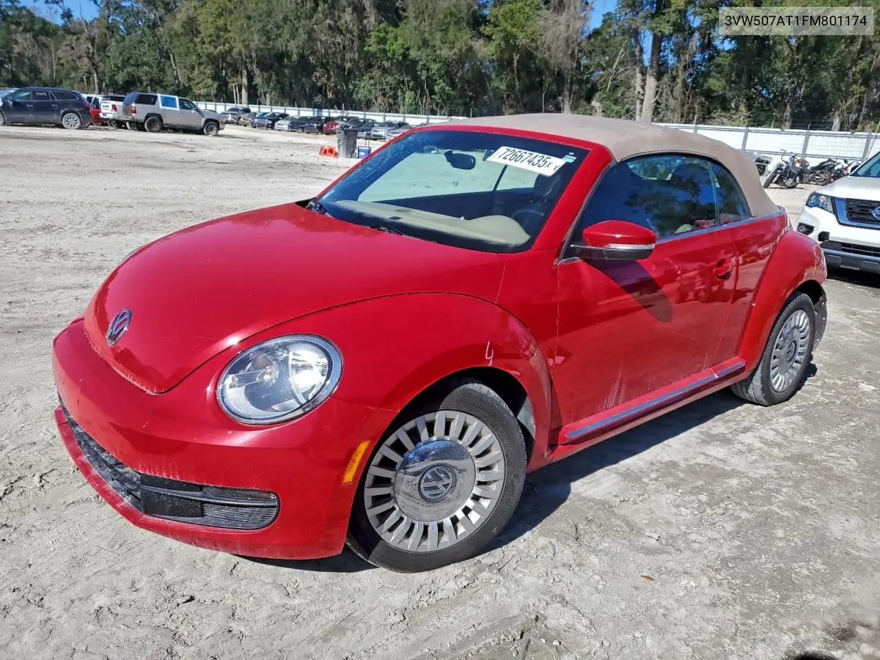 3VW507AT1FM801174 2015 Volkswagen Beetle 1.8T