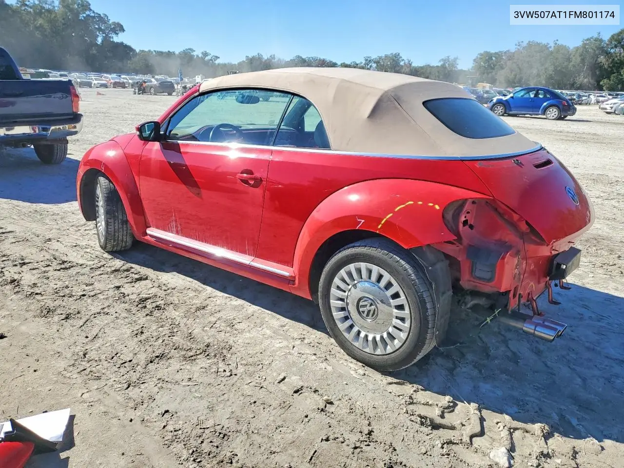 3VW507AT1FM801174 2015 Volkswagen Beetle 1.8T