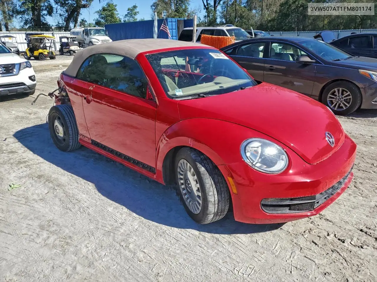 3VW507AT1FM801174 2015 Volkswagen Beetle 1.8T