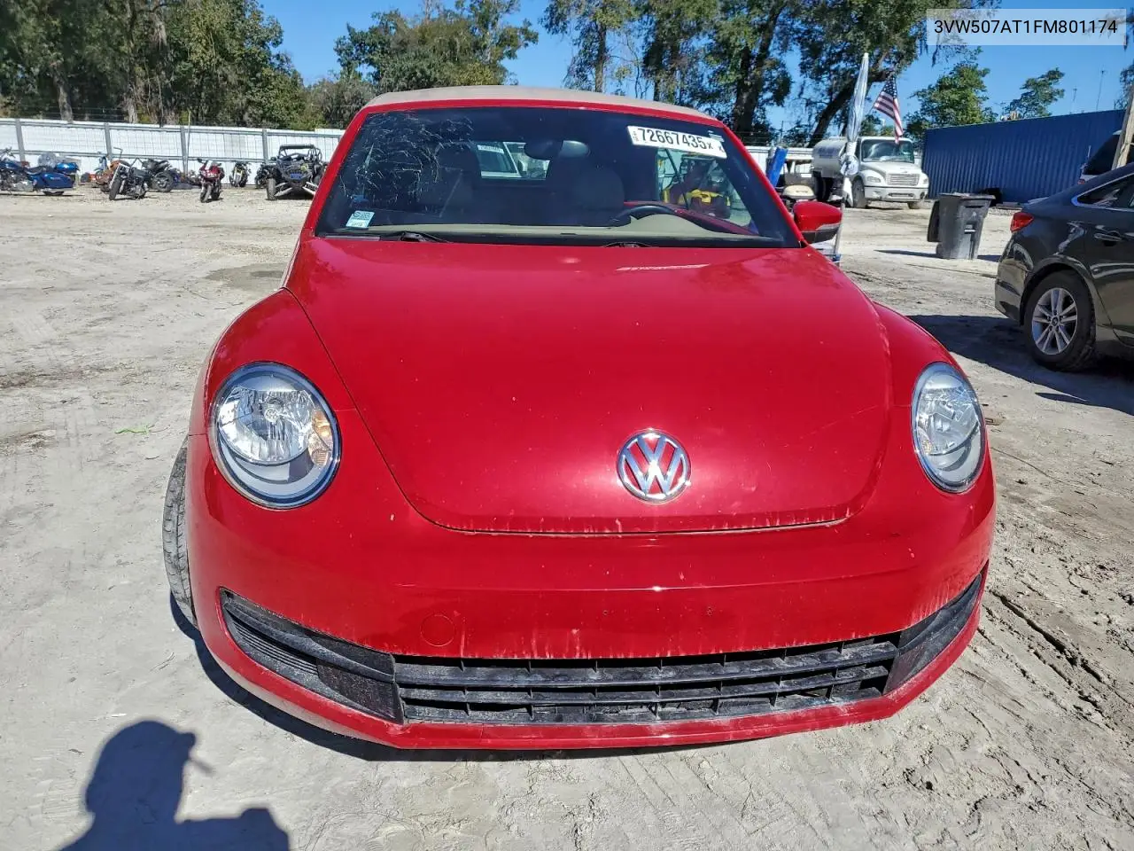 3VW507AT1FM801174 2015 Volkswagen Beetle 1.8T