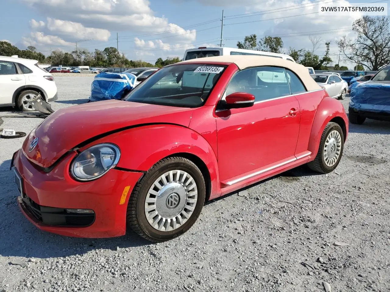 3VW517AT5FM820369 2015 Volkswagen Beetle 1.8T