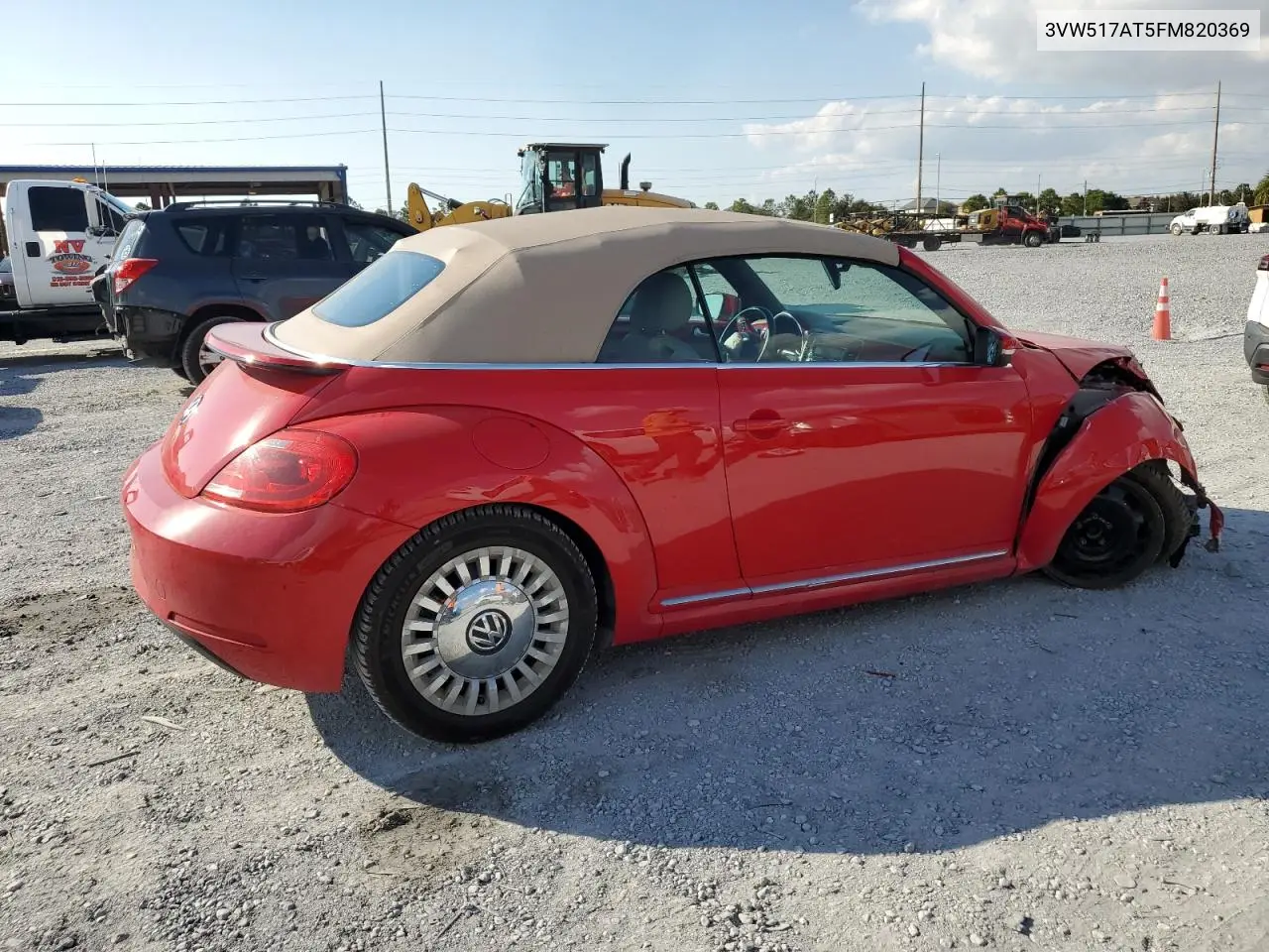 3VW517AT5FM820369 2015 Volkswagen Beetle 1.8T