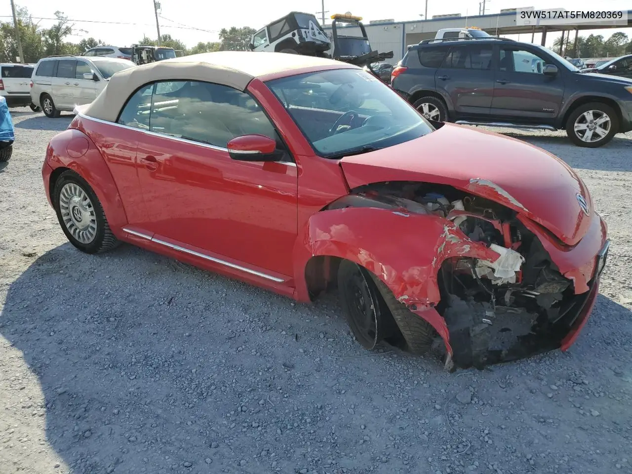 3VW517AT5FM820369 2015 Volkswagen Beetle 1.8T