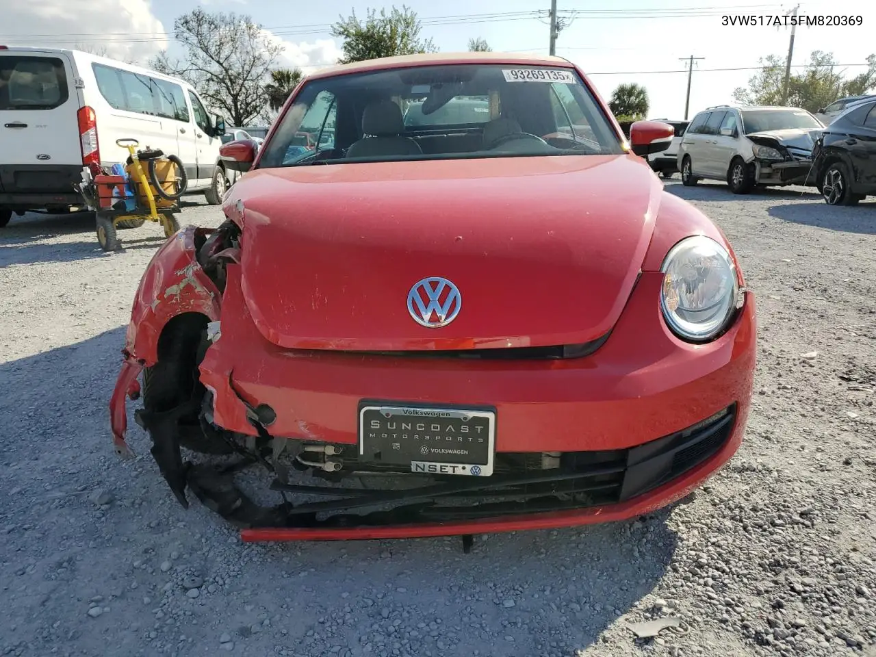 3VW517AT5FM820369 2015 Volkswagen Beetle 1.8T