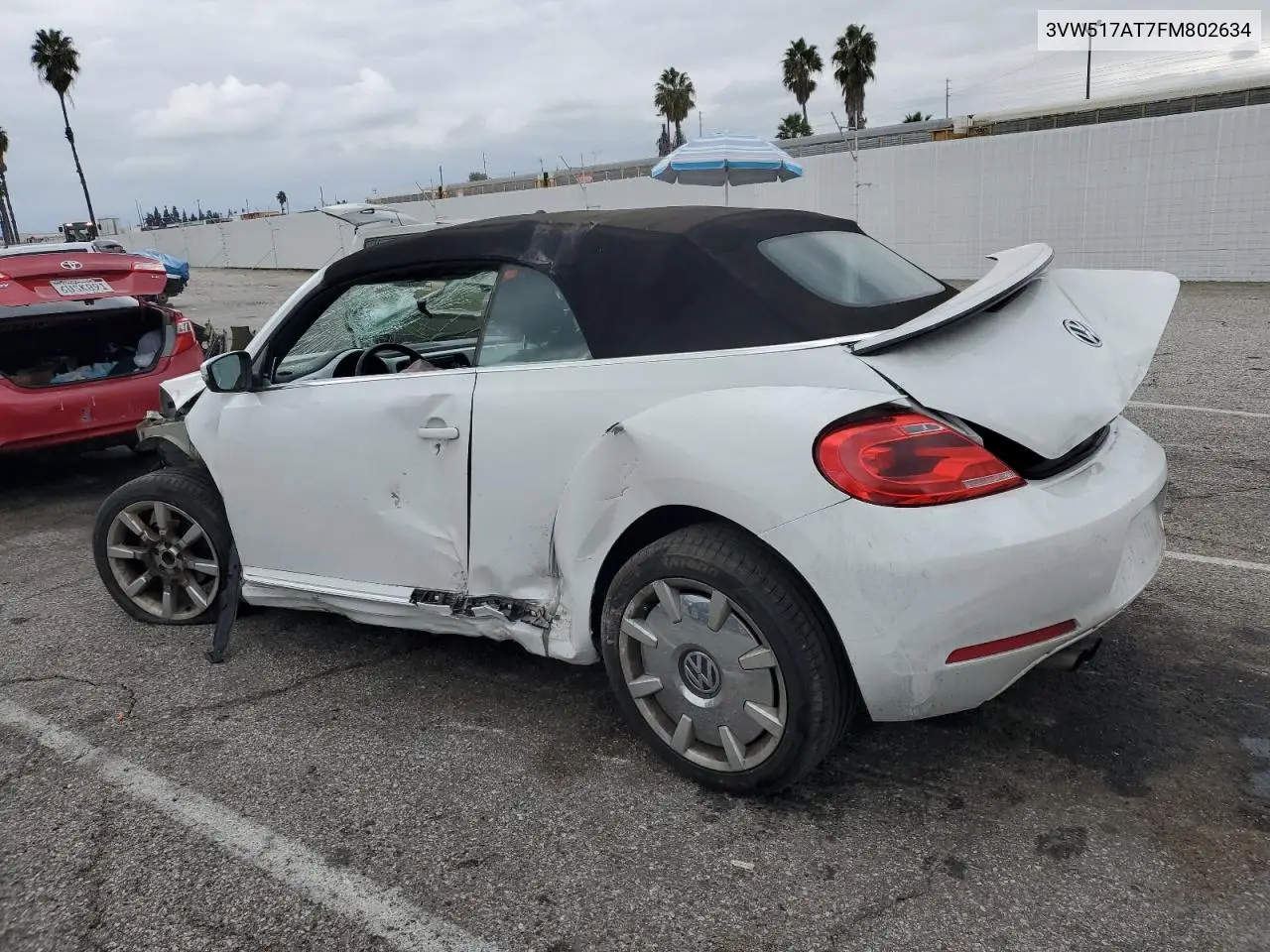 3VW517AT7FM802634 2015 Volkswagen Beetle 1.8T