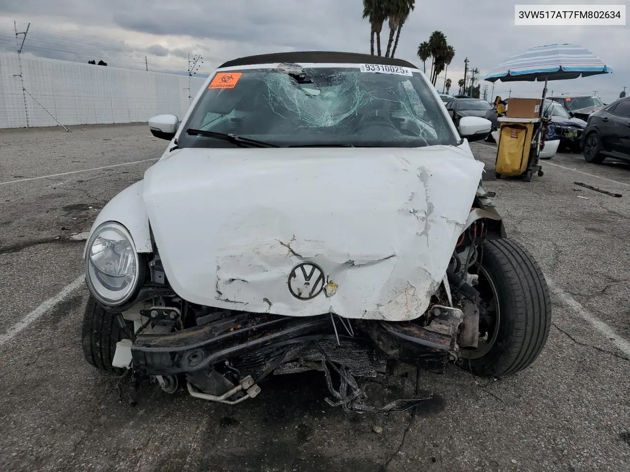 3VW517AT7FM802634 2015 Volkswagen Beetle 1.8T