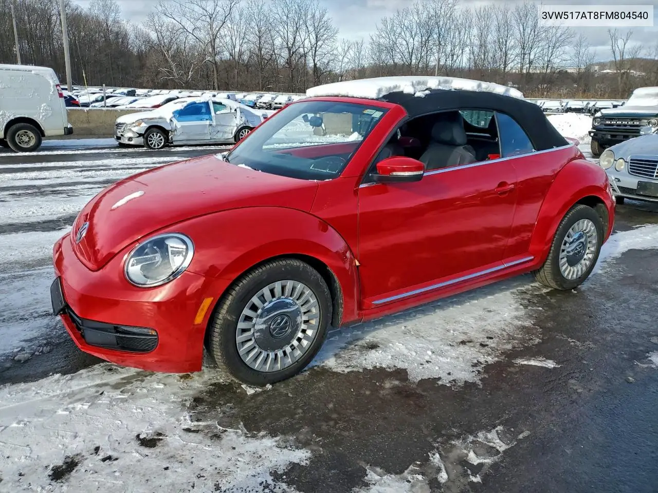 3VW517AT8FM804540 2015 Volkswagen Beetle 1.8T