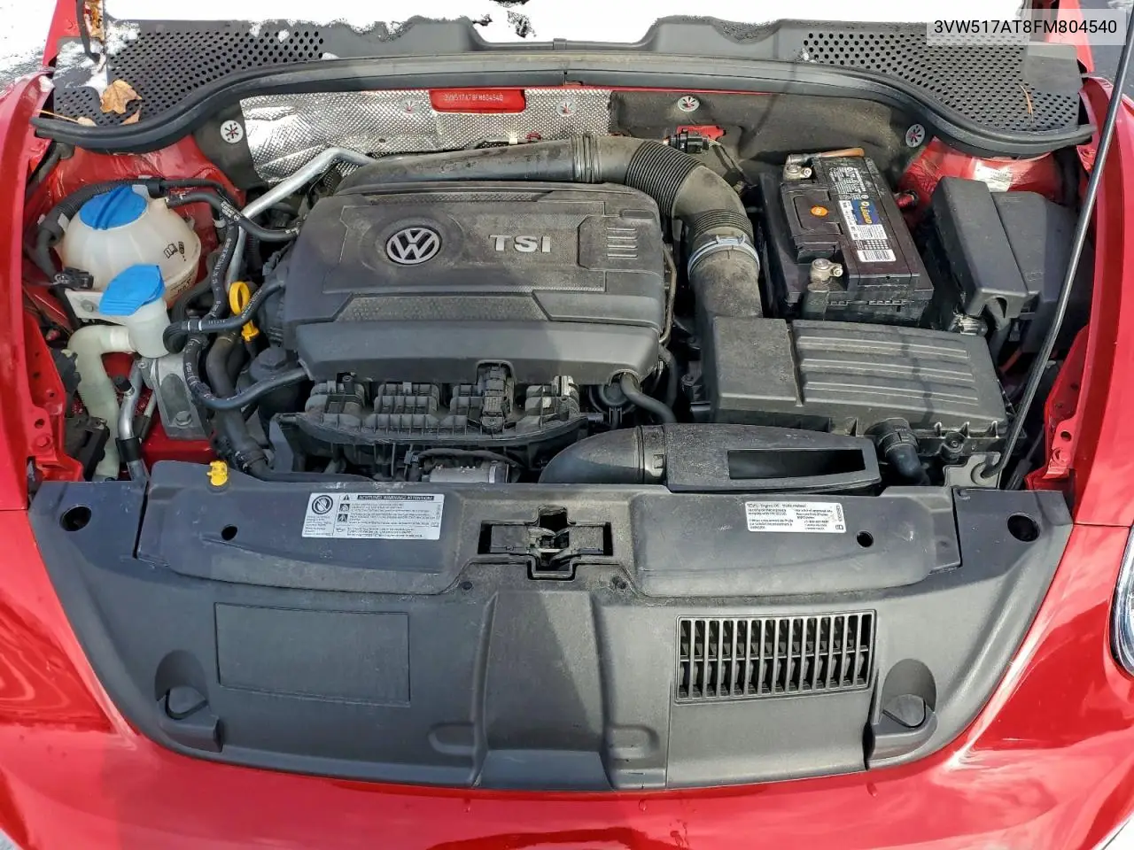 3VW517AT8FM804540 2015 Volkswagen Beetle 1.8T