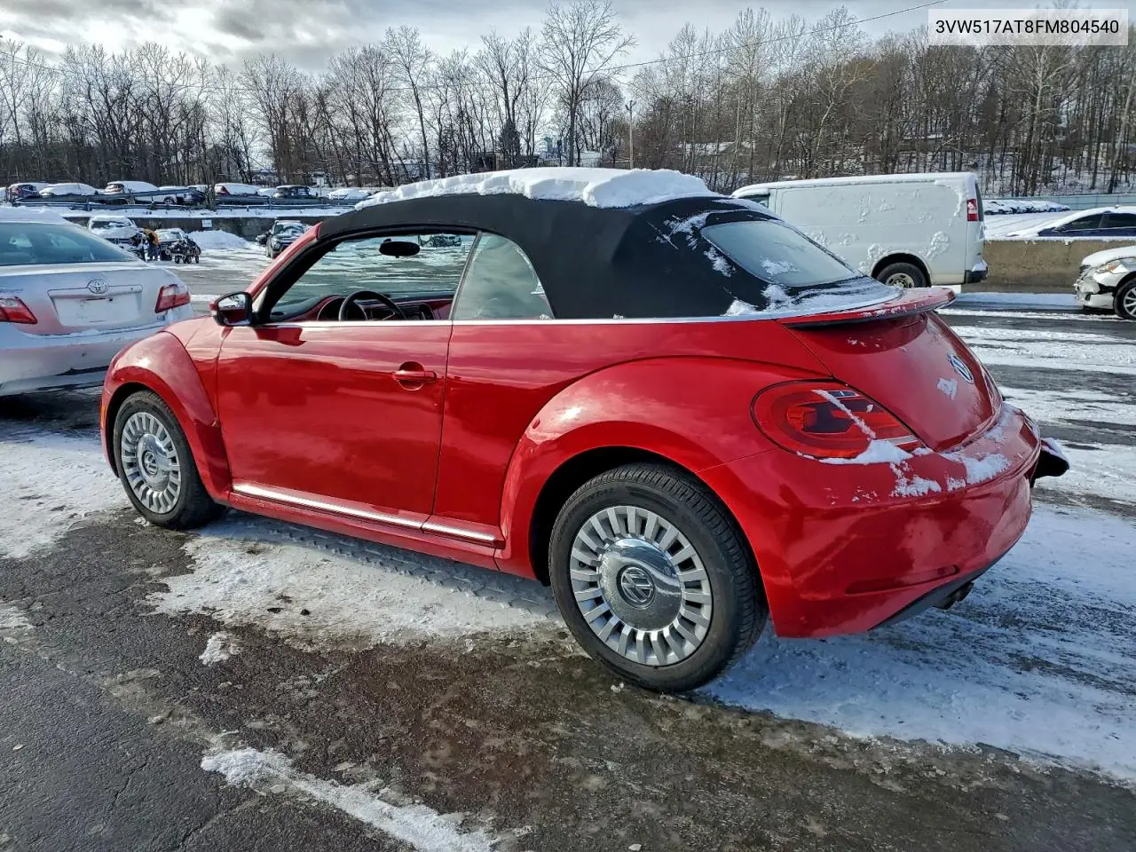 3VW517AT8FM804540 2015 Volkswagen Beetle 1.8T