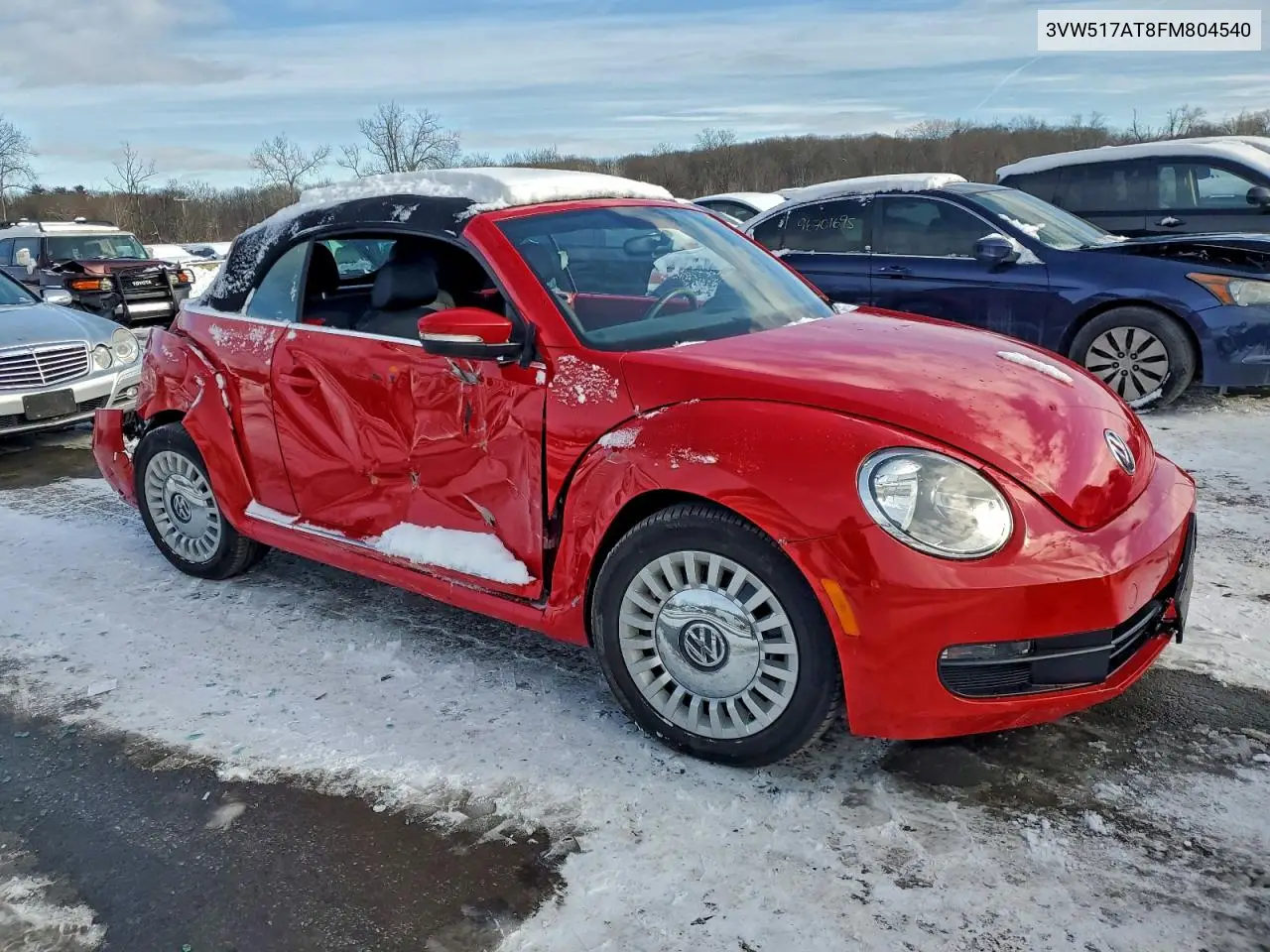 3VW517AT8FM804540 2015 Volkswagen Beetle 1.8T