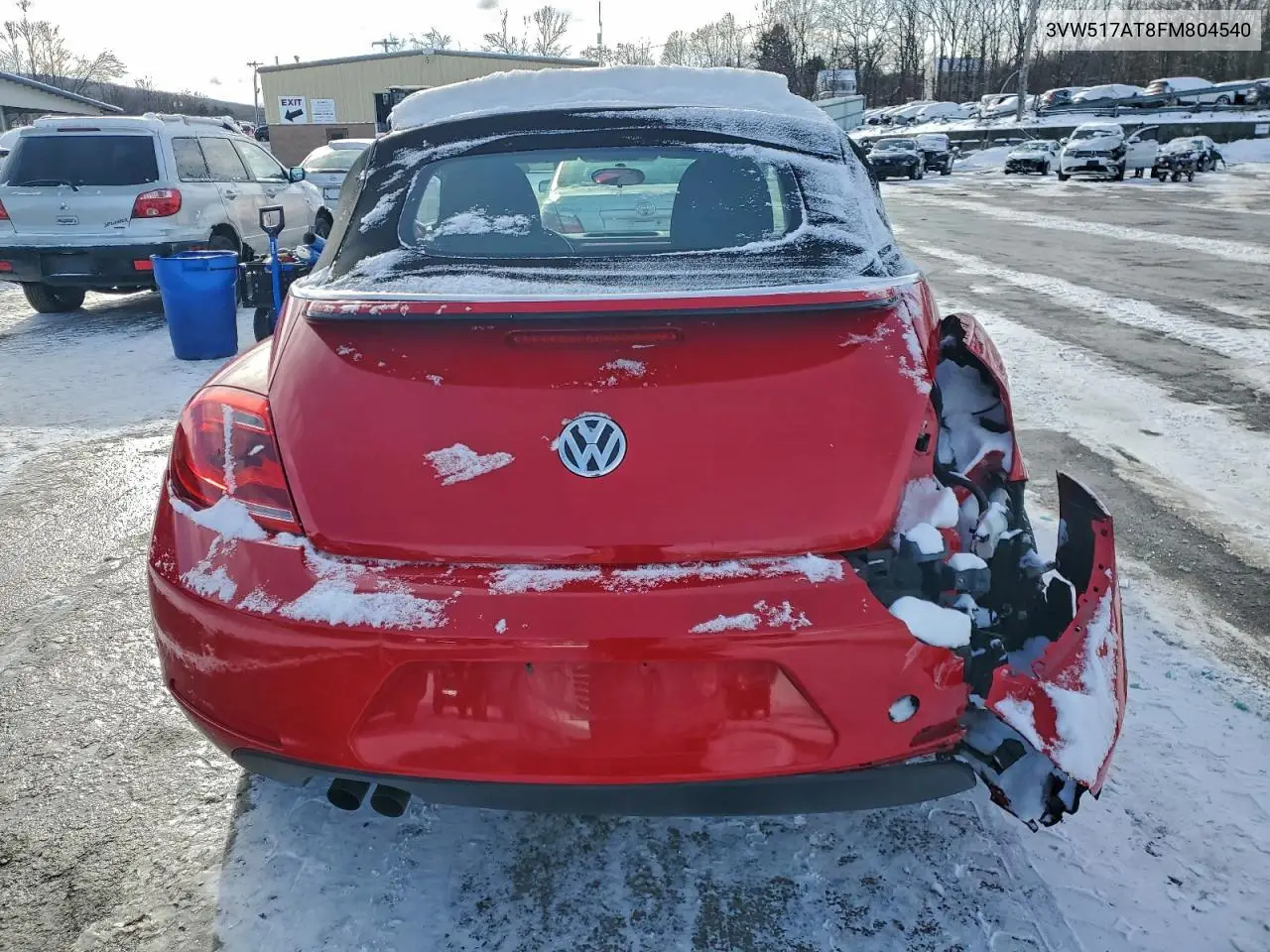 3VW517AT8FM804540 2015 Volkswagen Beetle 1.8T