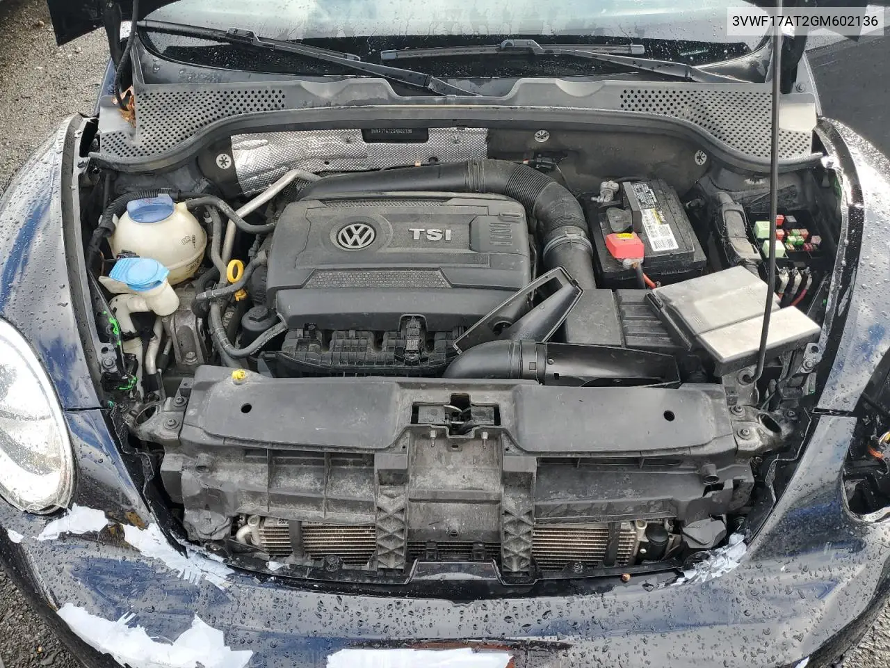 3VWF17AT2GM602136 2016 Volkswagen Beetle 1.8T